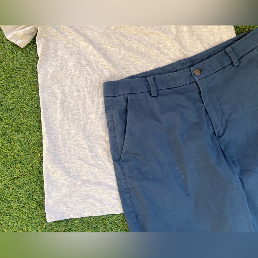 Men’s Lululemon Top and ABC Shorts 9” inseam